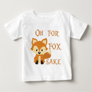 T-shirt Pour Bébé Oh dans l'intéret de Fox