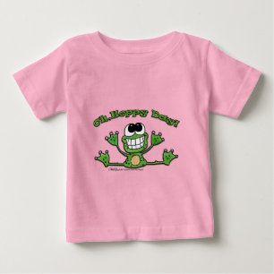 T-shirt Pour Bébé Oh, Hoppy Day- Frog