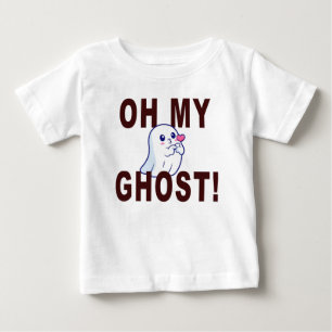 T-shirt Pour Bébé Oh Mon Fantôme !