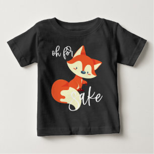T-shirt Pour Bébé Oh pour le saké FOX
