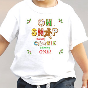 T-shirt Pour Bébé Oh, Snap ! Gingerbread Cookie N'importe quel âge A