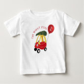T-shirt Pour Bébé Oh What Fun Holiday 1st Birthday Party Boy (Devant)