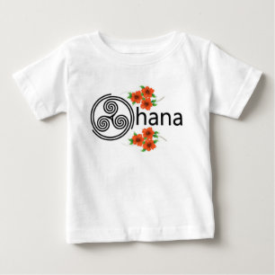 T-shirt Pour Bébé Ohana = Famille