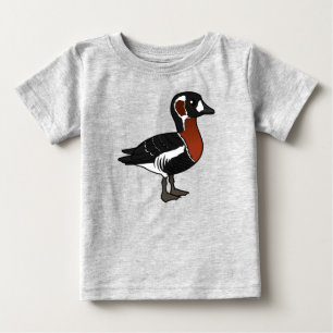 T-shirt Pour Bébé Oie à poitrine rousse Birdorable