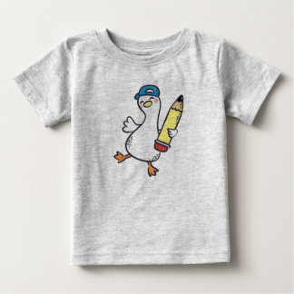 T-shirt Pour Bébé Oies de retour à l'école