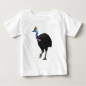 T-shirt Pour Bébé Oiseau de casoar (Devant)
