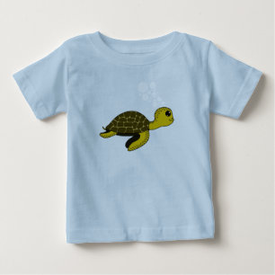 T-shirt Pour Bébé Okeanous la tortue