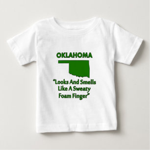T-shirt Pour Bébé Oklahoma - Ressemble et Sent comme un Doigt de Mou