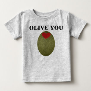 T-shirt Pour Bébé Olive You Baby Creeper