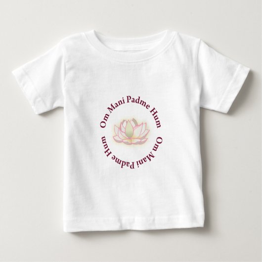 T-shirt Pour Bébé Om Mani Padme Hum (Devant)