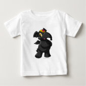 T-shirt Pour Bébé Ombre d'Elephante (Devant)