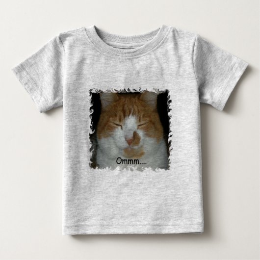 T-shirt Pour Bébé Ommm… Kitty (Devant)