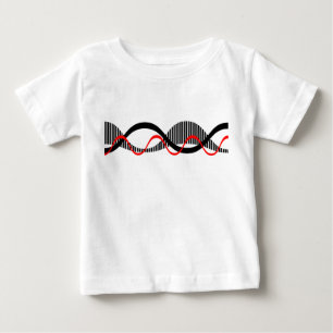 T-shirt Pour Bébé Ondes sonores
