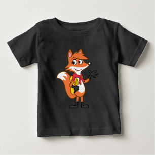 T-shirt Pour Bébé Ondulation de Fox de Rick Scarlett de garde