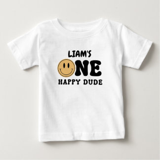 T-SHIRT POUR BÉBÉ ONE HAPPY DUDE