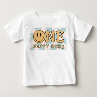 T-shirt Pour Bébé One happy Dude