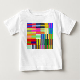 T-shirt Pour Bébé Optique Inspirée de Bauhaus