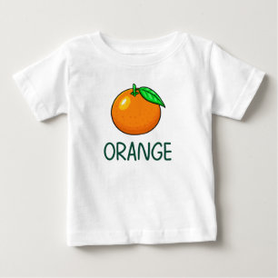 T-shirt Pour Bébé Orange