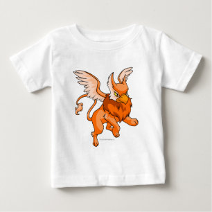 T-shirt Pour Bébé Orange d'aire