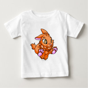 T-shirt Pour Bébé Orange de Cybunny