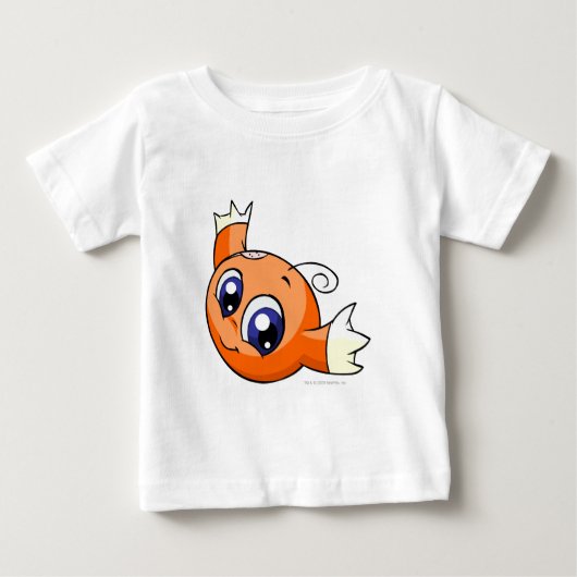 T-shirt Pour Bébé Orange de Kiko (Devant)