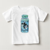 T-shirt Pour Bébé Orca dans le Jar (Devant)