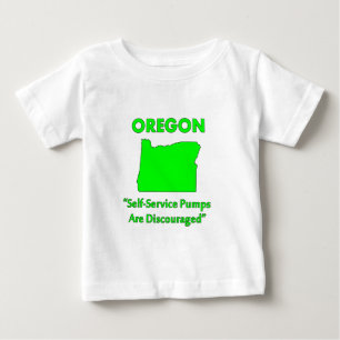 T-shirt Pour Bébé Oregon - Les pompes auto-service sont découragées
