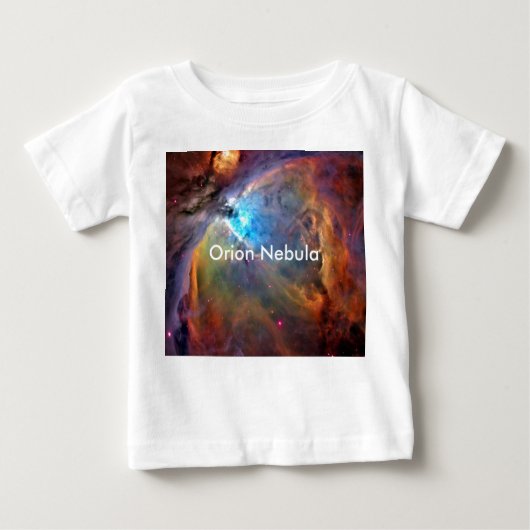 T-shirt Pour Bébé Orion Nebula Space Galaxy (Devant)