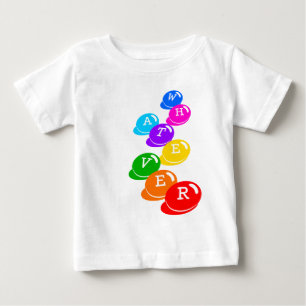 T-shirt Pour Bébé Orthographe des haricots personnalisables