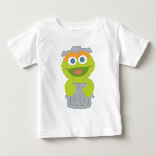 T-shirt Pour Bébé Oscar le Grouch Baby (Devant)