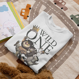 T-shirt Pour Bébé Où Les Choses Sauvages Wild One 1er anniversaire
