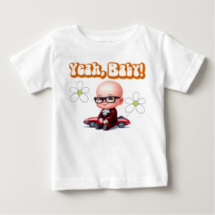 T-shirt Pour Bébé Ouais Baby Retro