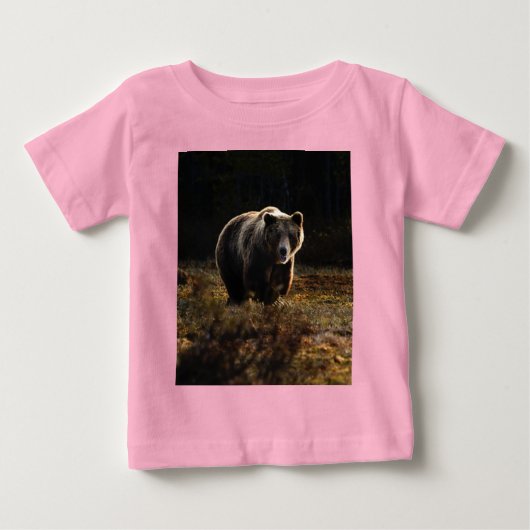 T-shirt Pour Bébé Ours (Devant)