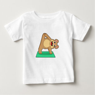 T-shirt Pour Bébé Ours au Yoga Fitness