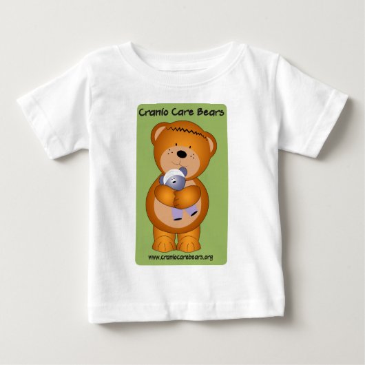 T-shirt Pour Bébé Ours Cranio Care (Devant)