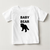 T-shirt Pour Bébé Ours de bébé (Devant)