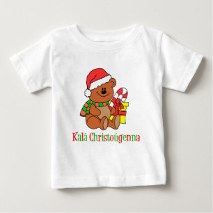 T-shirt Pour Bébé Ours de Noël grec