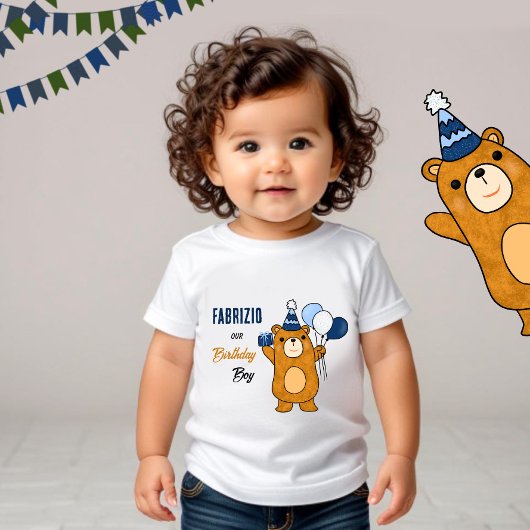T-shirt Pour Bébé Ours en peluche