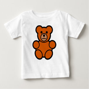 T-shirt Pour Bébé ours en peluche, jouets, mignonette