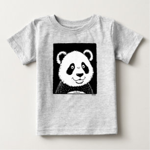 T-shirt Pour Bébé Ours géant Panda