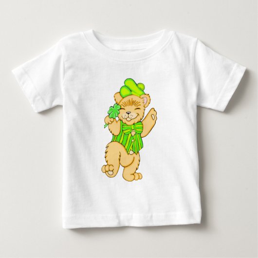 T-shirt Pour Bébé Ours irlandais (Devant)