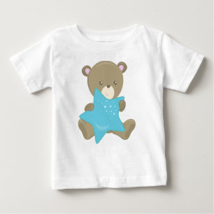 T-shirt Pour Bébé Ours Mignonne, Ours Bébé, Ours Petit, Ours Avec Ét