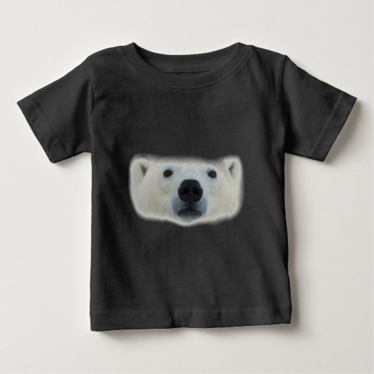 T-shirt Pour Bébé Ours polaire (Devant)