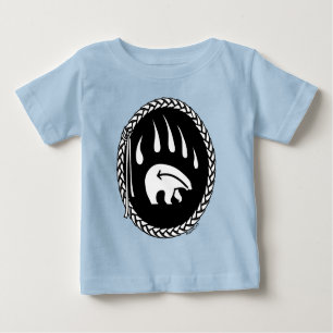T-shirt Pour Bébé Ours Polaire Chemise bébé Tribal Ours Bébé Tee