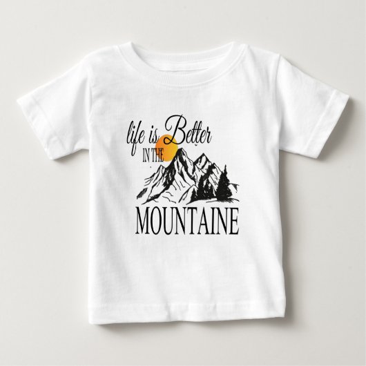 T-shirt Pour Bébé Outdoor Adventurers (Devant)