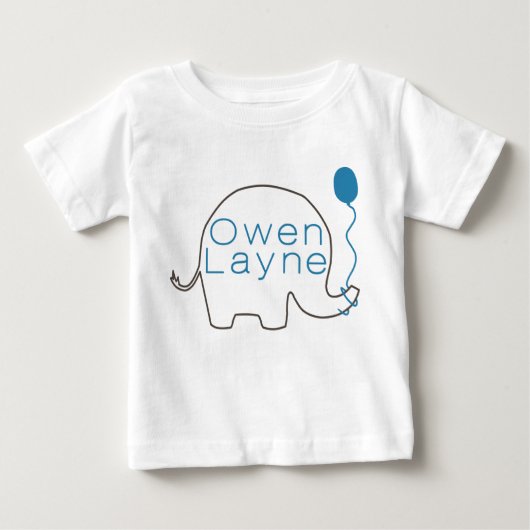 T-shirt Pour Bébé Owen Layne (Devant)