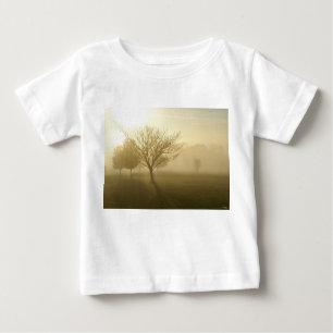 T-shirt Pour Bébé Ozarks Misty Golden Morning Sunrise