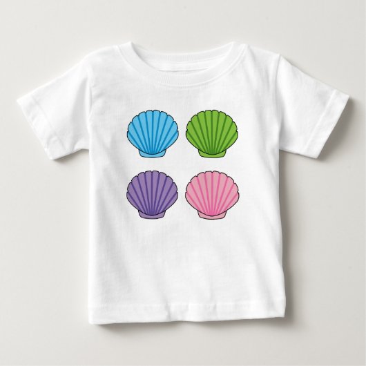 T-shirt Pour Bébé Pack de Pastel (Devant)