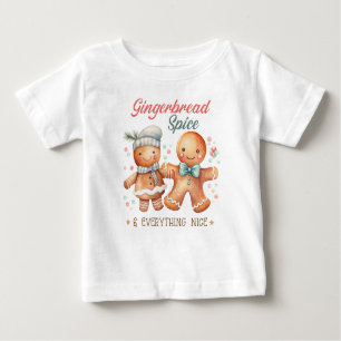 T-shirt Pour Bébé Pain d'épices et tout Nice