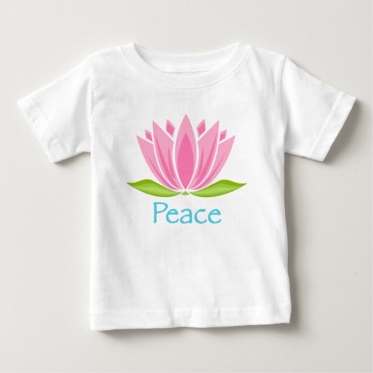 T-shirt Pour Bébé Paix (Devant)